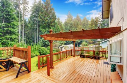 deck landscaping