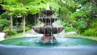 landscaping fountain