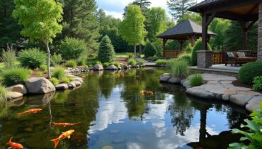 durham koi pond