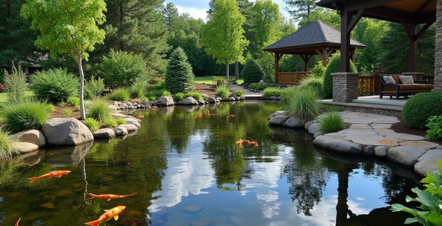 durham koi pond